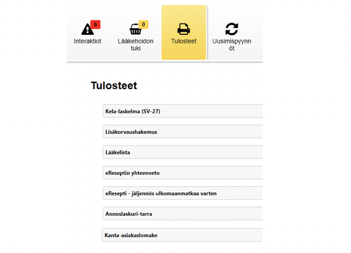 loppuinfo receptum MAXX