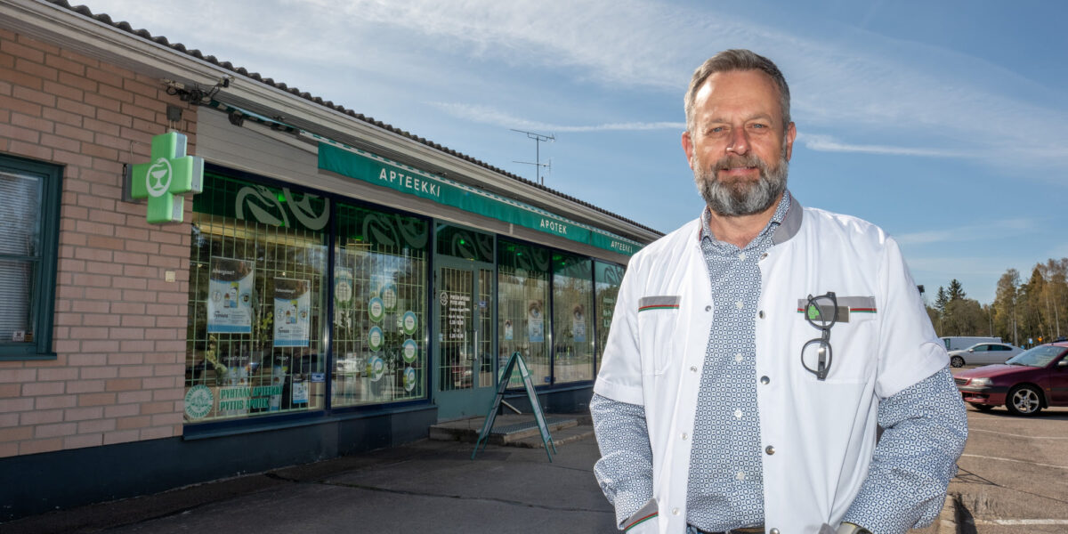 Receptum-asiakas apteekkari Kenneth Forssell - Pyhtään apteekki