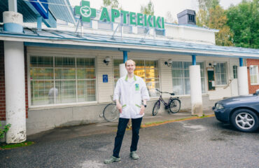Otanmäen apteekkari Ville Andersson