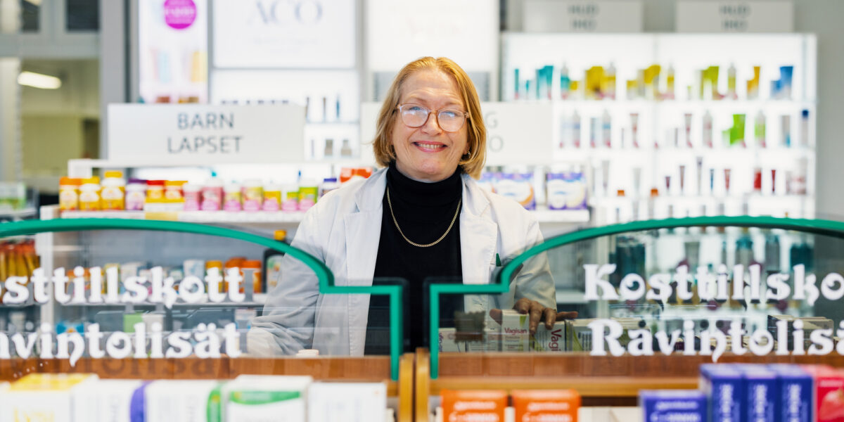 Vöyrin apteekin apteekkari Annika Nordström Björk
