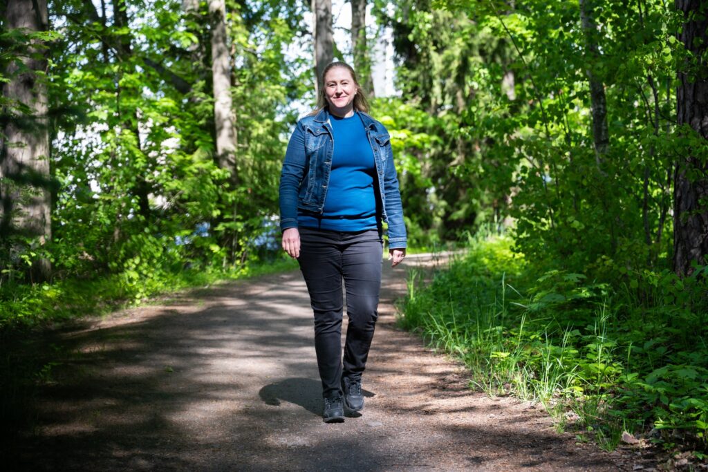 Receptumin asiakastuen tiimiluotsi Kati Mäki-Moijala.