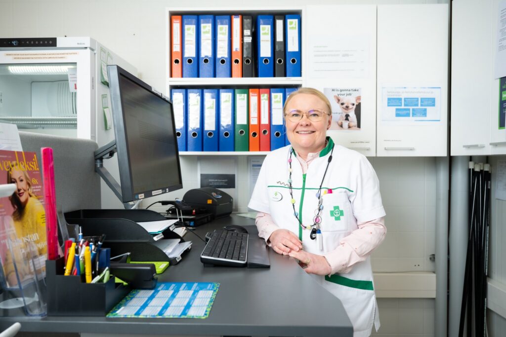 Vehkojan apteekin johtava proviisori Mervi Niemi