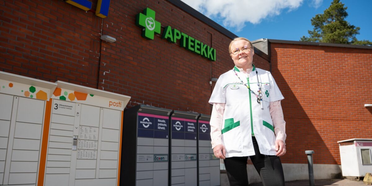 Vehkojan apteekin johtava proviisori Mervi Niemi