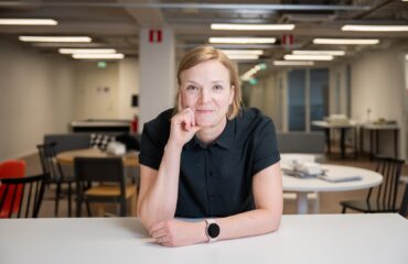 Receptumin tuotehallintatiimin asiantuntija Aija Toivanen (Kuva: Juha Lindvall)