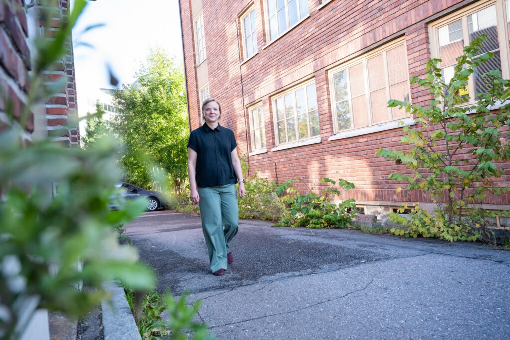 Receptumin tuotehallintatiimin asiantuntija Aija Toivanen (Kuva: Juha Lindvall)